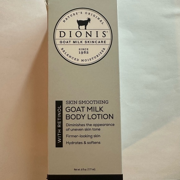 NWT, Dionis, Skin Smoothing GOAT MILK BODY LOTION WITH RETINOL, 6OZ - Picture 4 of 4